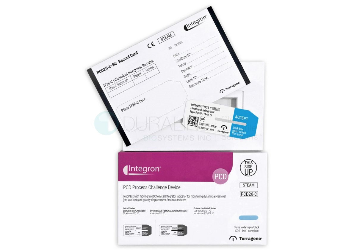 Test Pack PCD Class 5 Chemical Integrator for Steam with Moving
