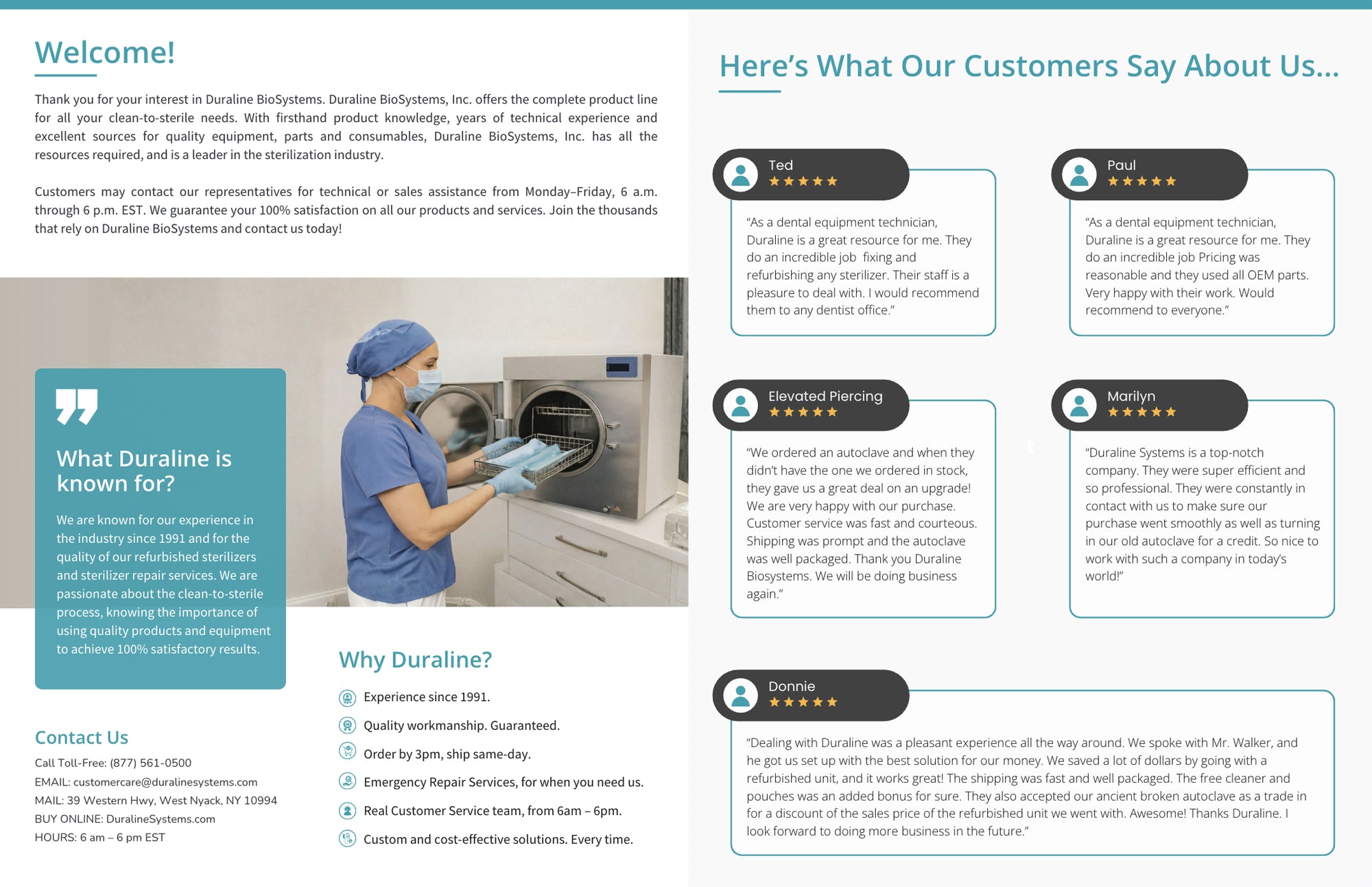 Duraline Systems Inc