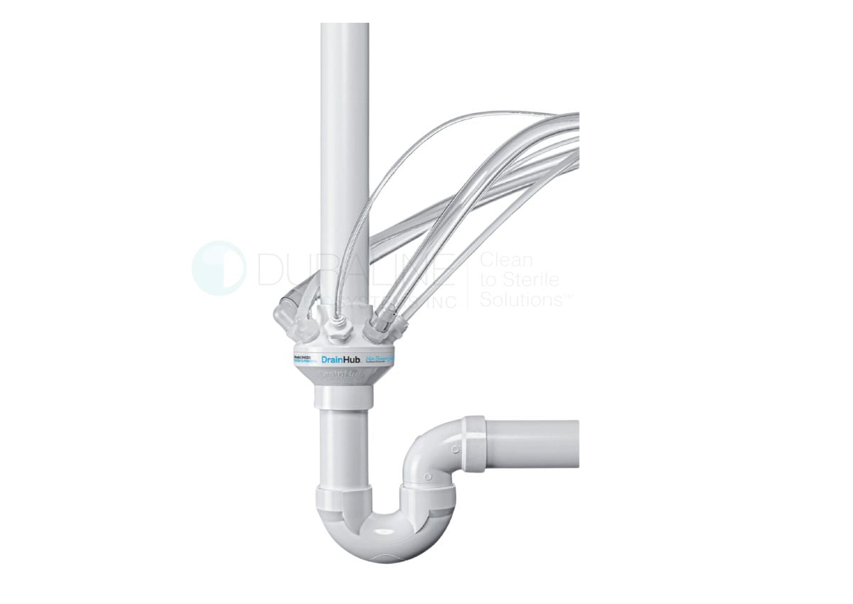 DrainHub Multi-Port Drain Adapter Fitting Kit