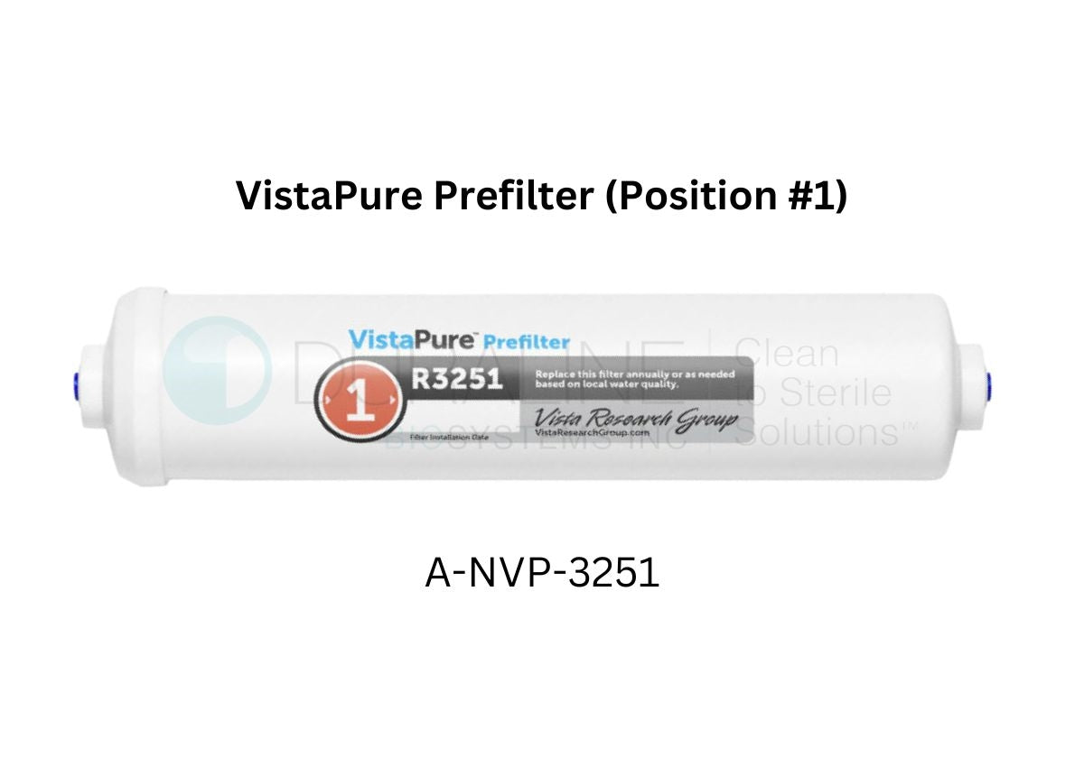 VistaPure V3000  Replacement Filter Prefilter Element (Position #1), 1/ea