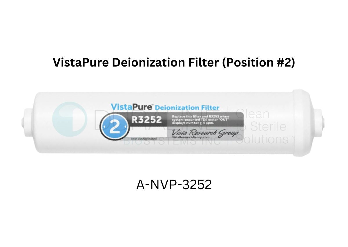 VistaPure V3000  Replacement Filter Deionization (Position #2), 1/ea