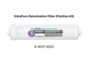 VistaPure V3000 Replacement Filter Deionization (Position #3), 1/ea