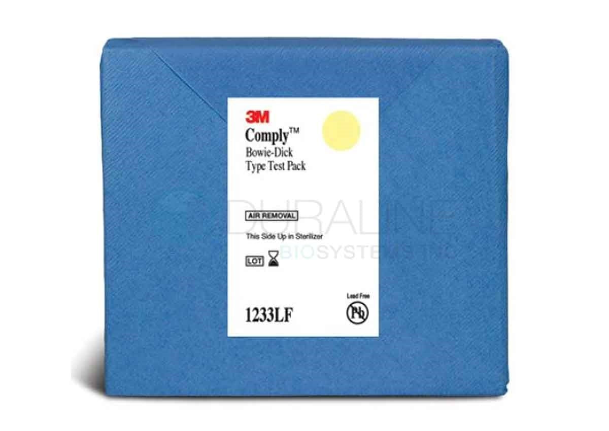 3M™ Comply™ Bowie-Dick Type Test Systems 1233LF, 30 per case