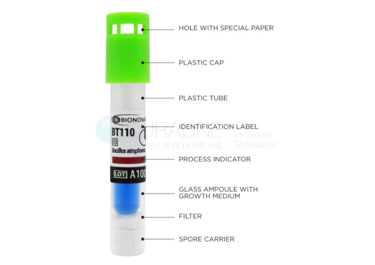 Rapid Self-Contained Biological Indicator for EO, 4h Results, 50/box