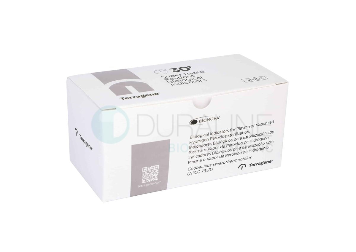 Super Rapid Read, H2O2 Biological Indicators for Hydrogen Peroxide Sterilization, 30-Min Results, 50/box