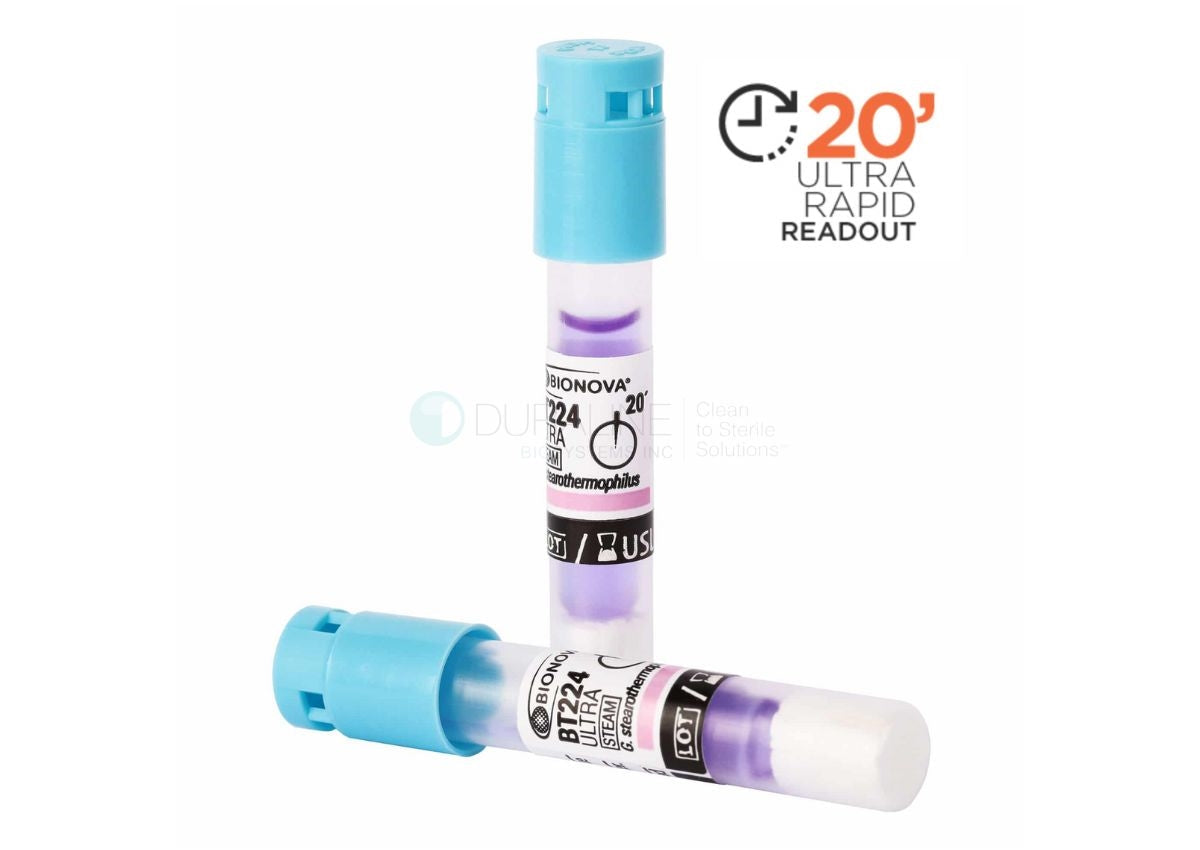 Ultra Rapid Self-Contained Biological Indicator for Steam, 20 Min Results, 50/box