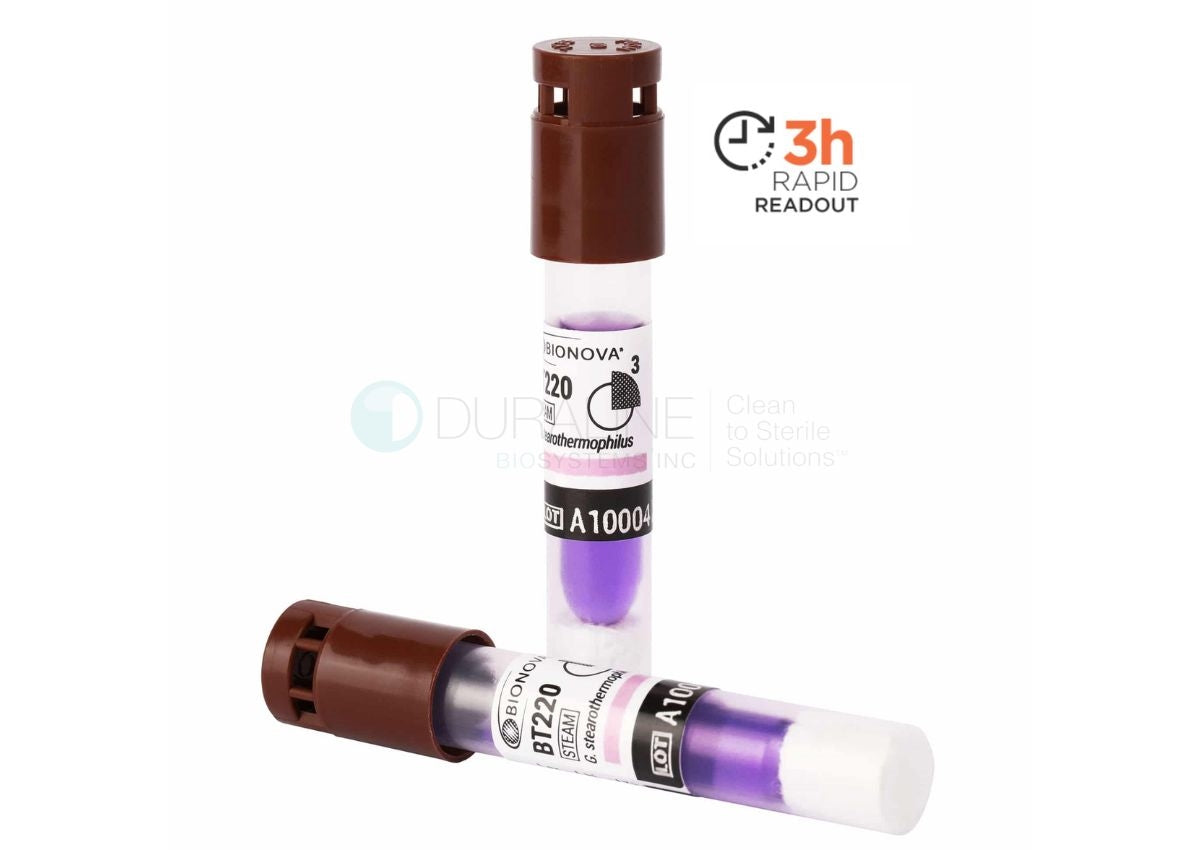 Rapid Self-Contained Biological Indicator for Steam, 3h Results, 50/box