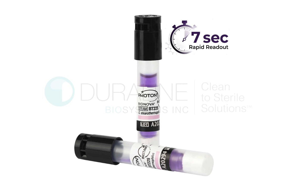 Photon Ultra Rapid Self-Contained Biological Indicator for Steam, 7 Second Results, 50/Box