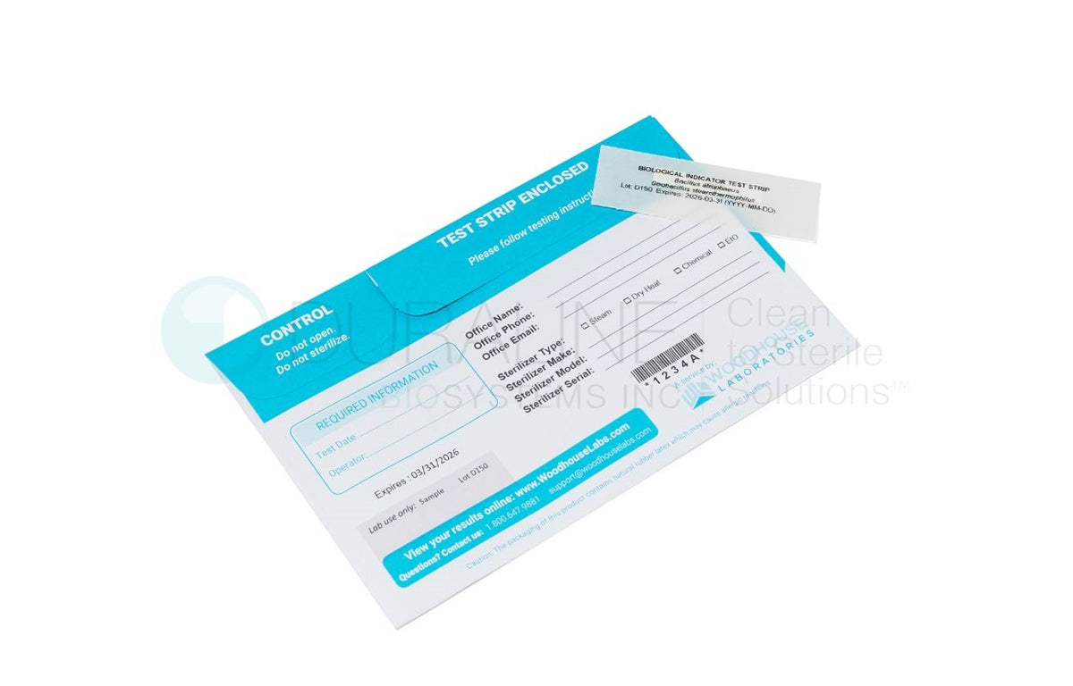 SporeAlert Biological Indicator Test with Culture Service, 12/box