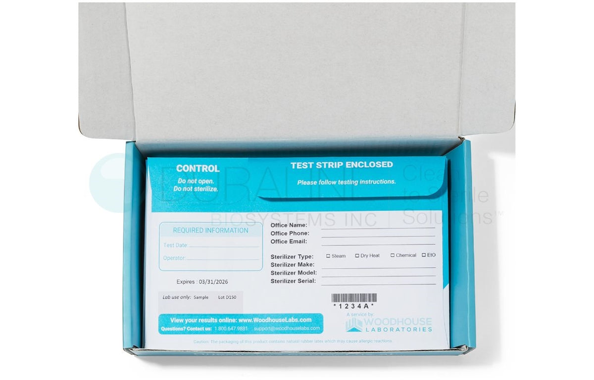 SporeAlert Biological Indicator Test with Culture Service, 52/box