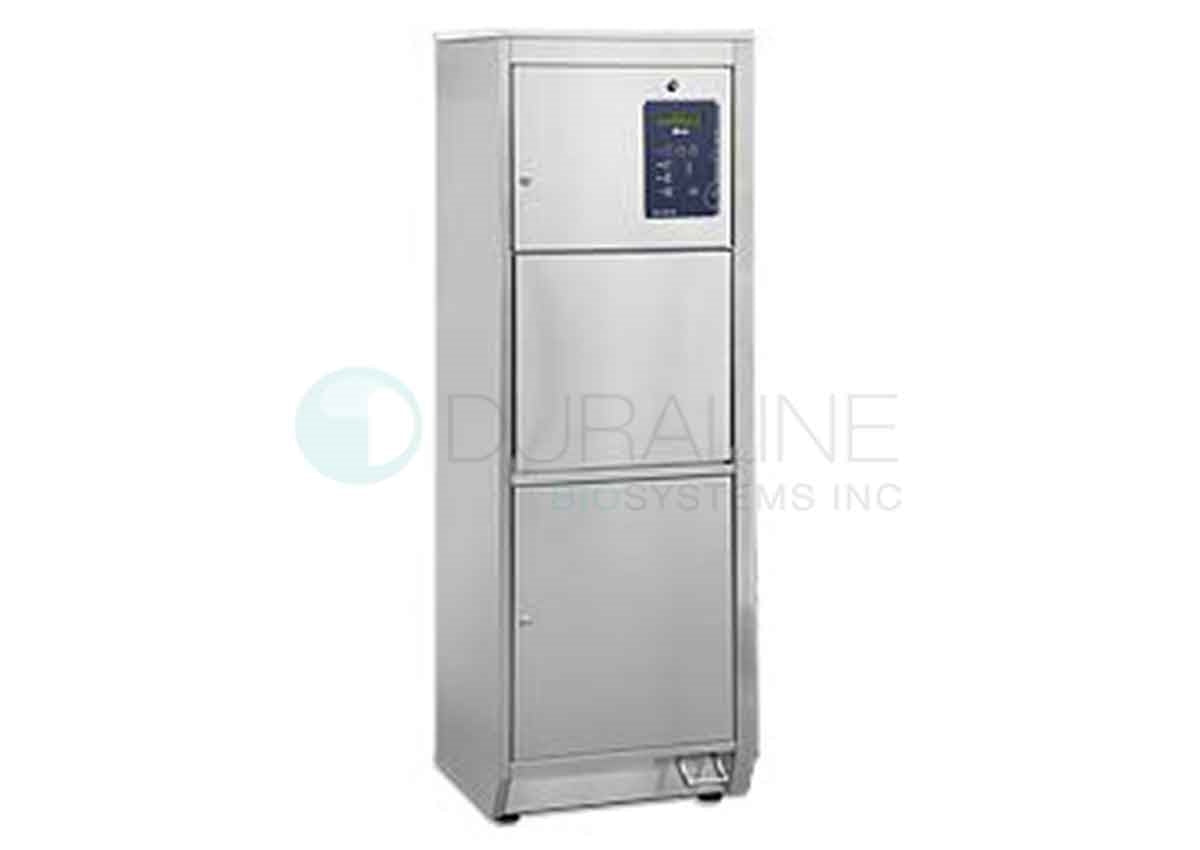 Bedpan Washer Disinfector for re-usable bedpans and urinals by Steelco BP100 Series, Flusher disinfector