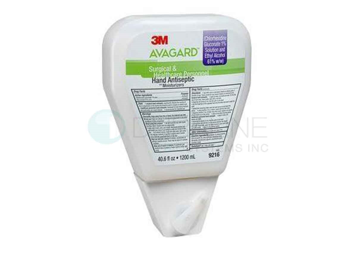 3M Avagard Surgical and Healthcare Personnel Hand Antiseptic with Moisturizers 9200, 500 mL Dispenser Bottle, 1 bottle