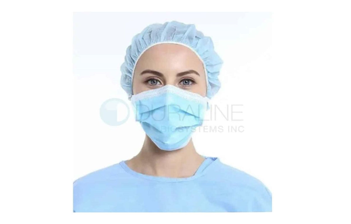 FDA Approved ASTM Level 2 Surgical Mask Made in the USA, 50 per box