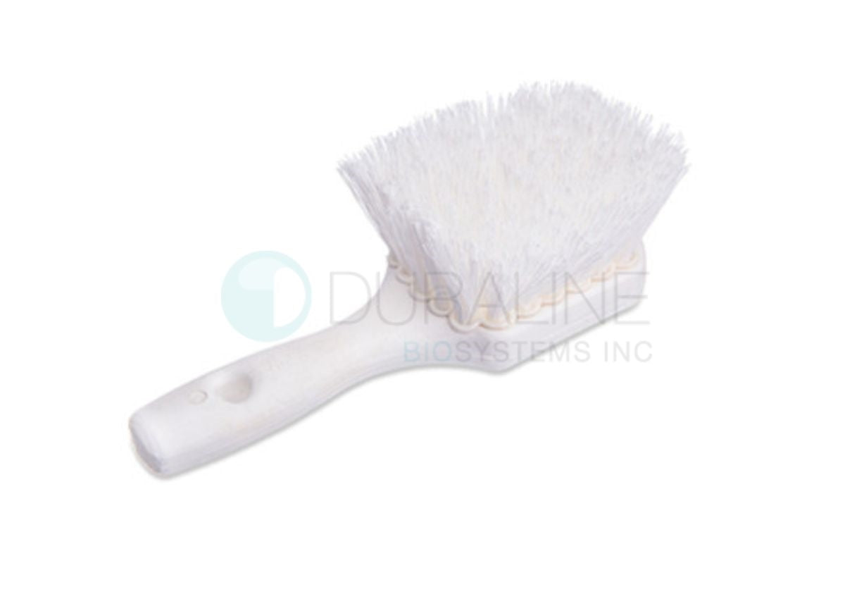 Cleaning brush, wide 8" long, metal-free utility scrub