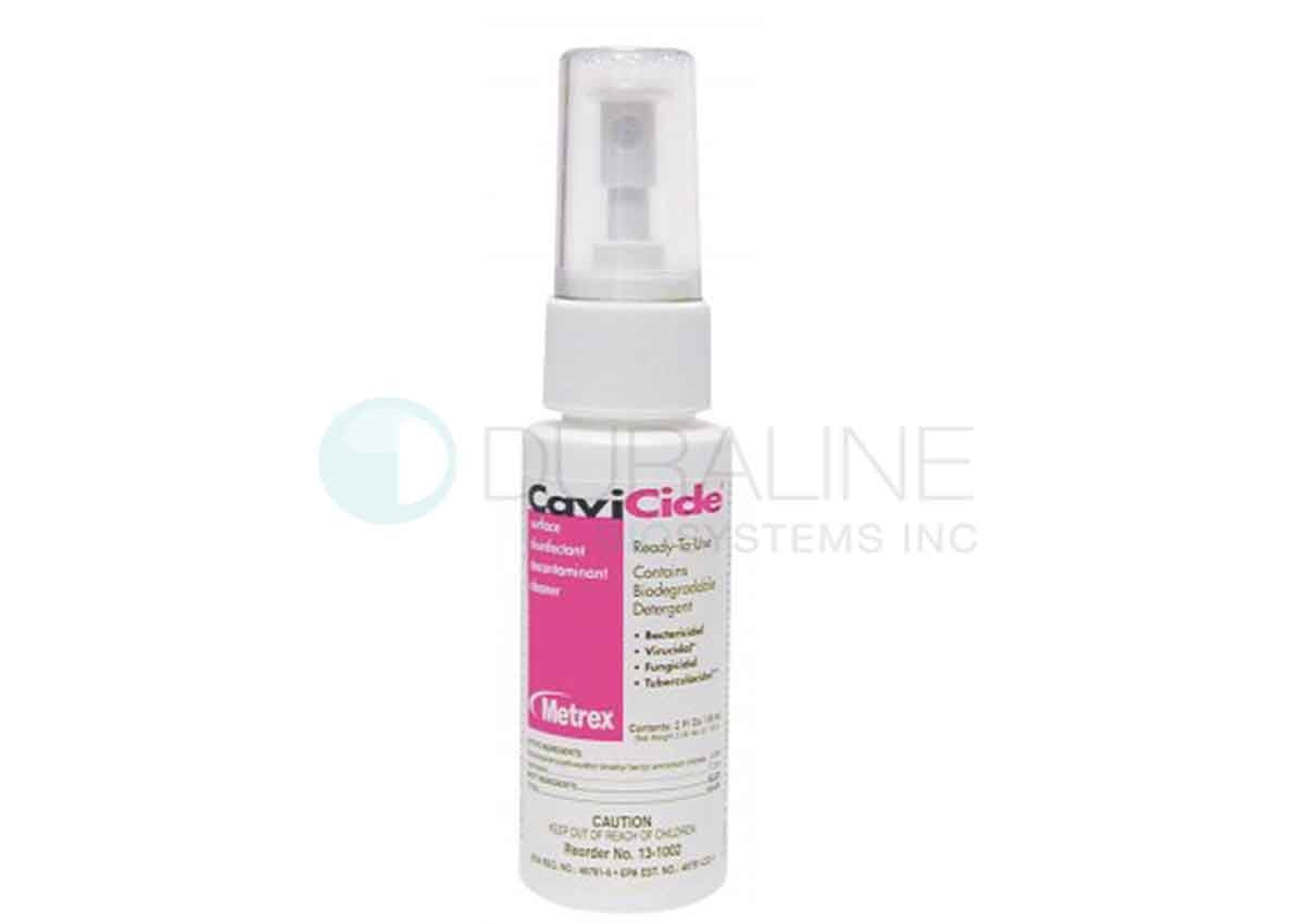 CaviCide Surface Disinfectant 13-1002 2 oz spray bottle, 48 spray bottles/case