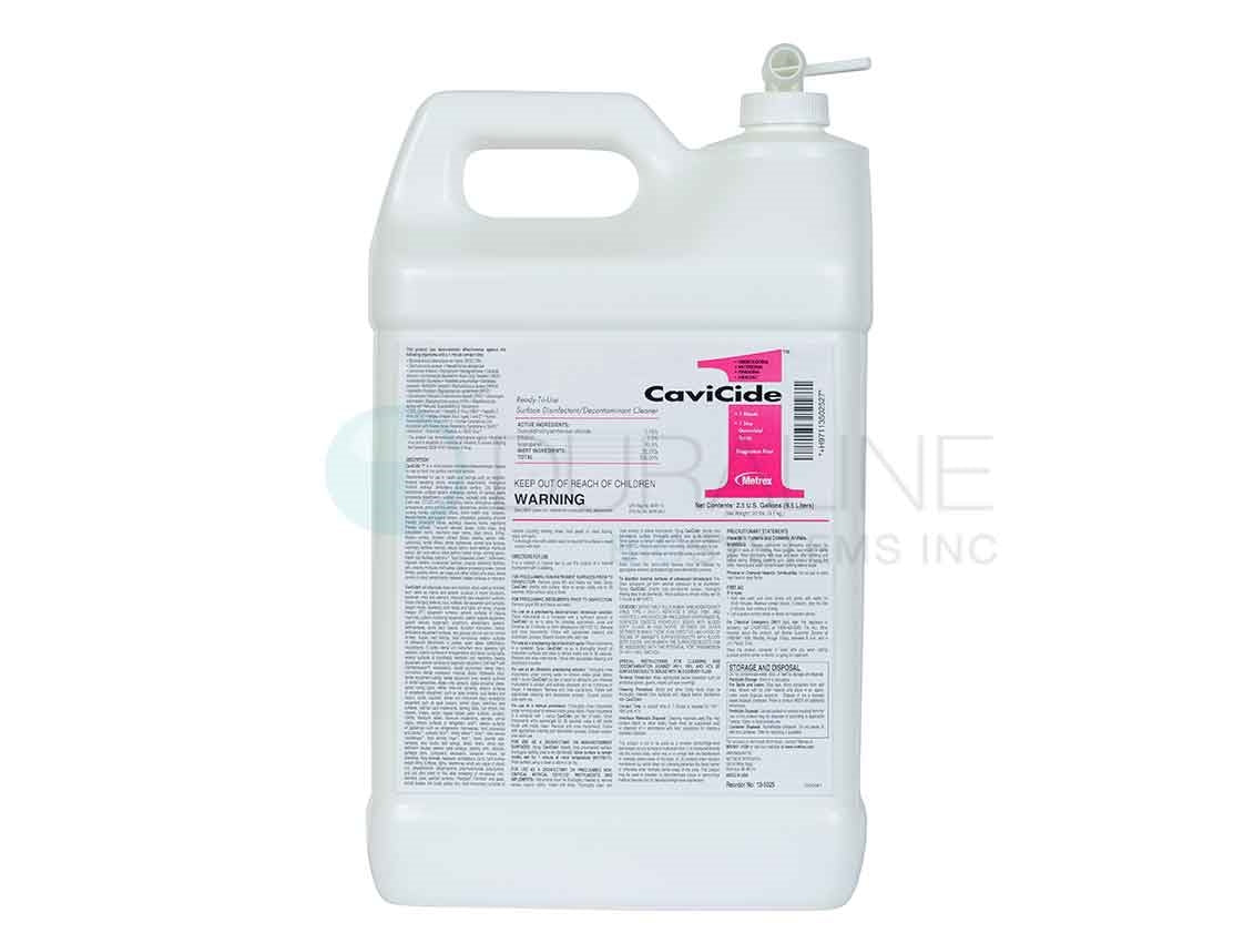 CaviCide1 Surface Disinfectant 13-5025 2.5 gallon jug, 2 jugs/case