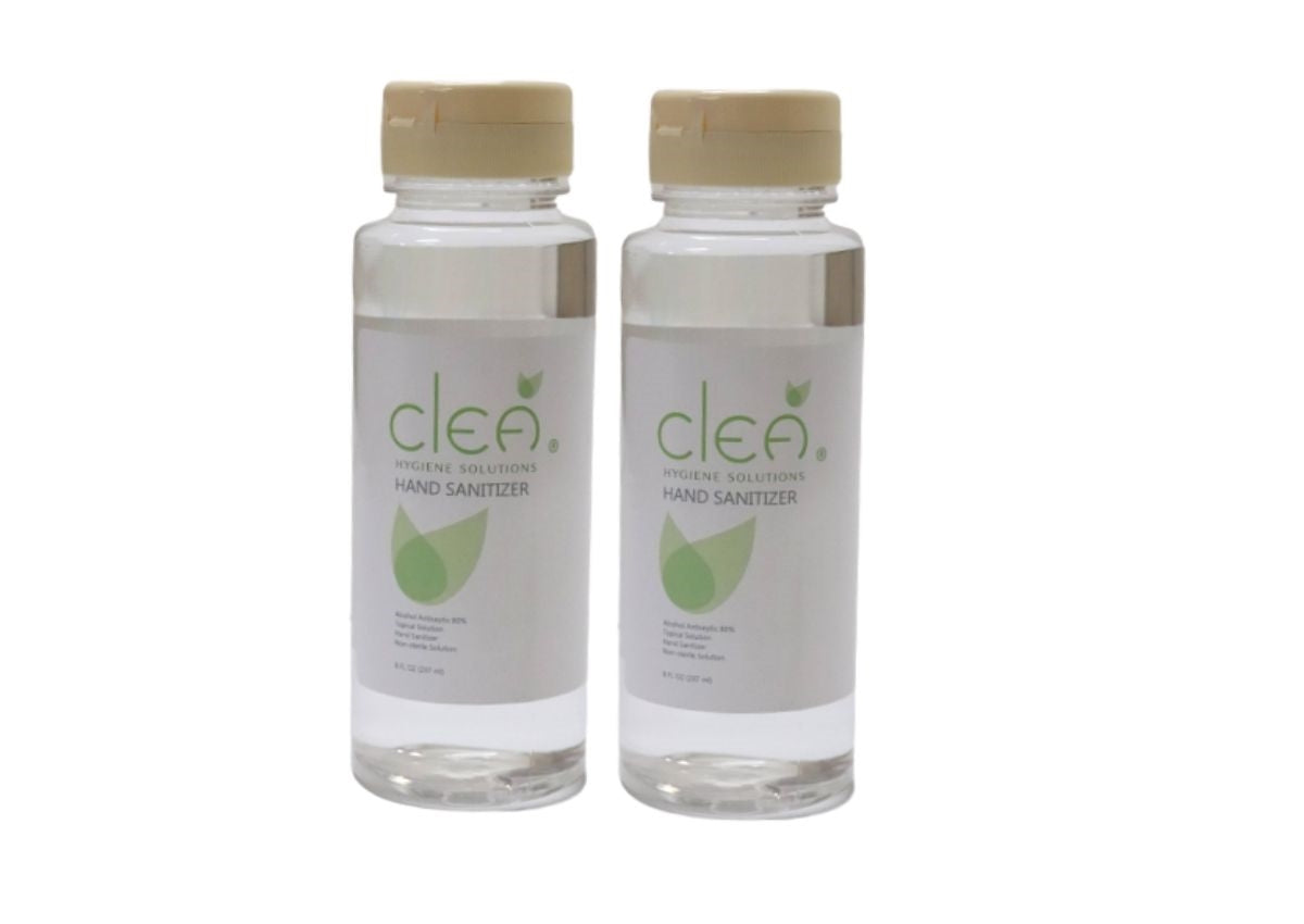 Clea Hand Sanitizer Isopropyl alcohol antiseptic 80% topical solution