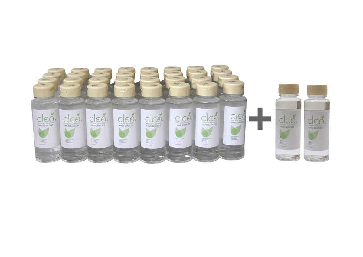 Clea Hand Sanitizer Isopropyl alcohol antiseptic 80% topical solution