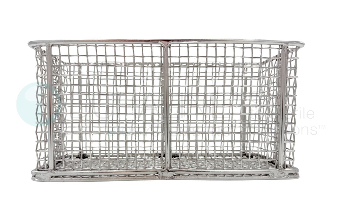 DuraMesh Custom 304 Stainless Steel Wire Mesh Basket 10" x 4" x 5"
