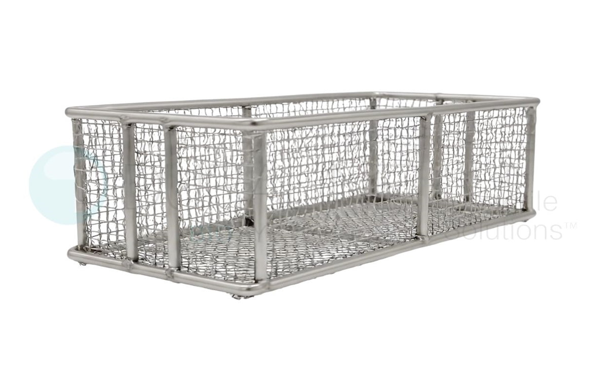 DuraMesh Custom 304 Stainless Steel Wire Mesh Basket 10" x 4" x 5"