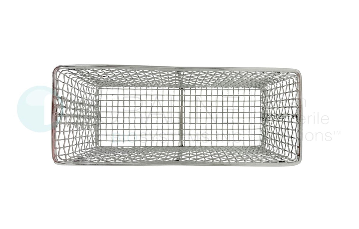 DuraMesh Custom 304 Stainless Steel Wire Mesh Basket 10" x 4" x 5"