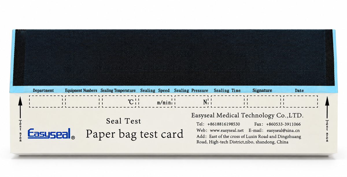 Easyseal High-Temperature (180°C) Test Cards – 100/Box