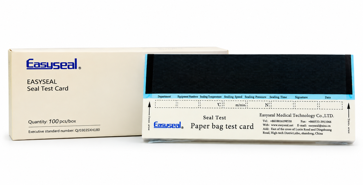 Easyseal High-Temperature (180°C) Test Cards – 100/Box