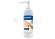 AeroCleanse Hand Sanitizer Gel with 70% Alcohol, 32 oz. with Pump Top, 6 bottles/case