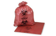 Medegen Biohazardous Infectious Waste Bag with Biohazard Symbol, 2-3 gal