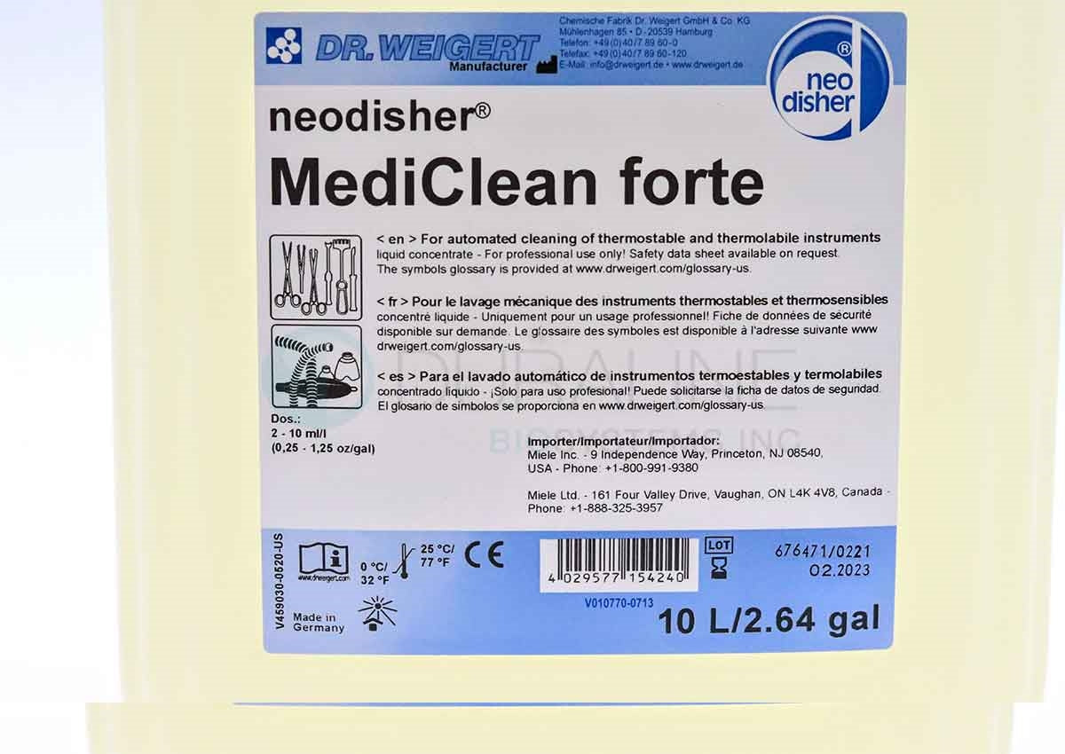 Neodisher MediClean Forte Detergent 10 Liters