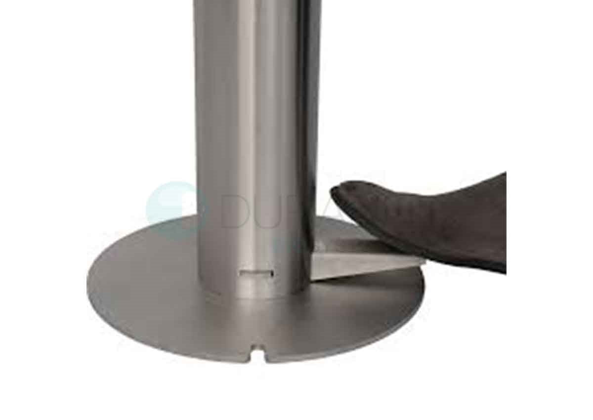 DuraCleanse Pedal Activated Sanitizer Dispenser with Free 32 oz Hand Sanitizer Gel