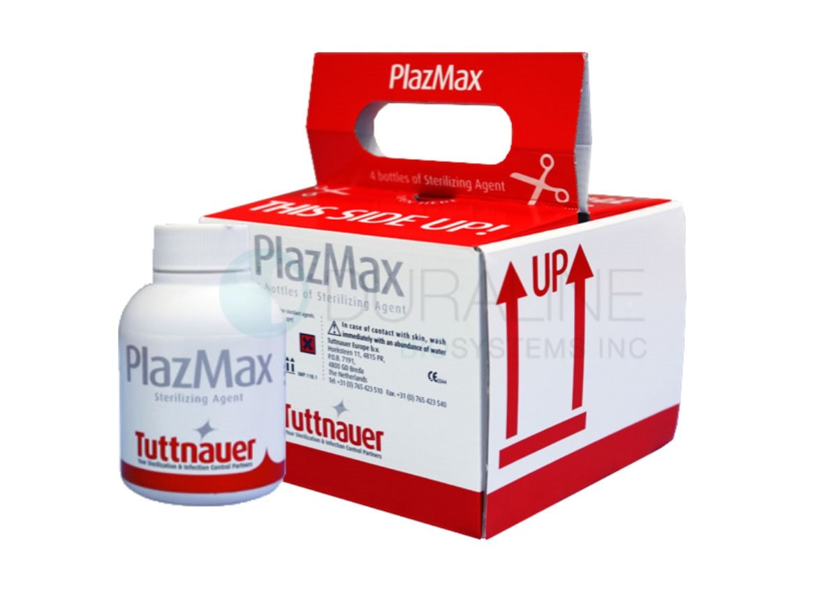 H2O2 Bottles, 1 box of 4 bottles Tuttnauer PLZ094-0049-BM for Plasma Sterilizers