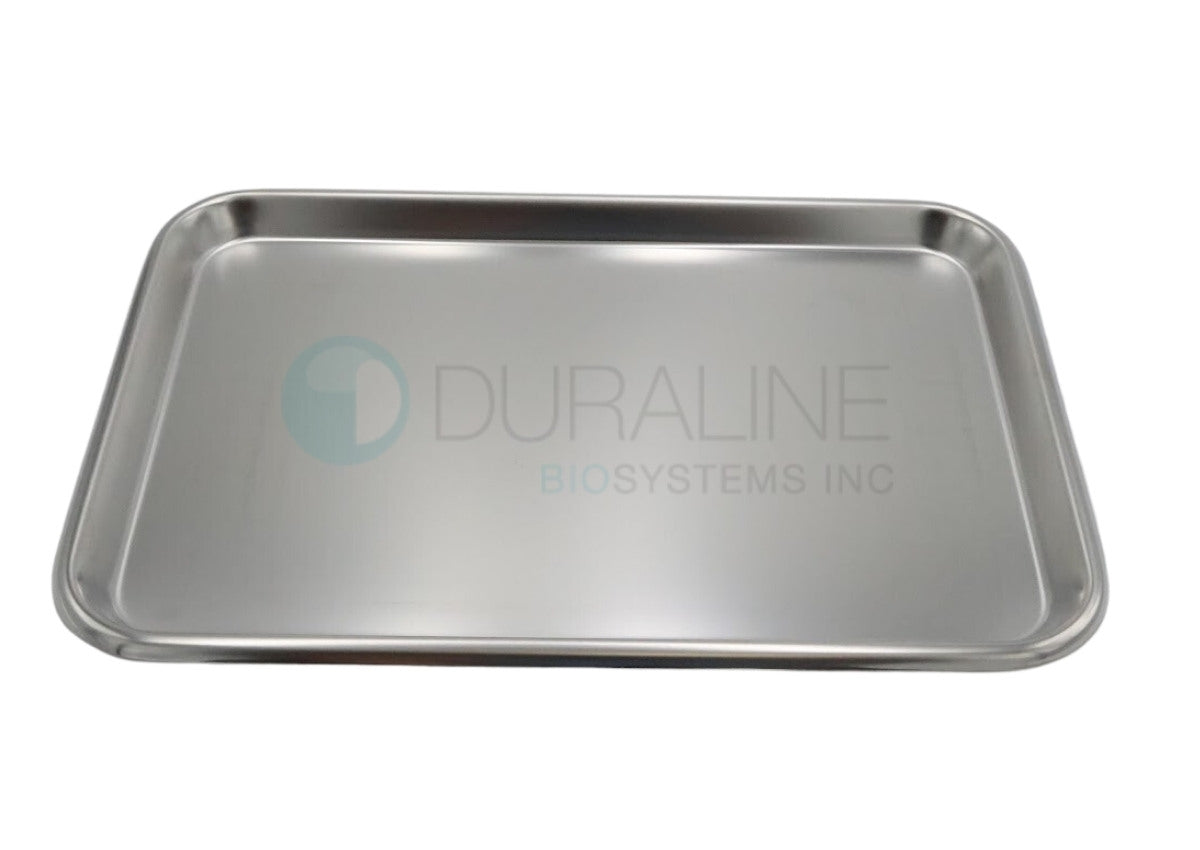 Stainless Steel Instrument Flat Tray, Medium