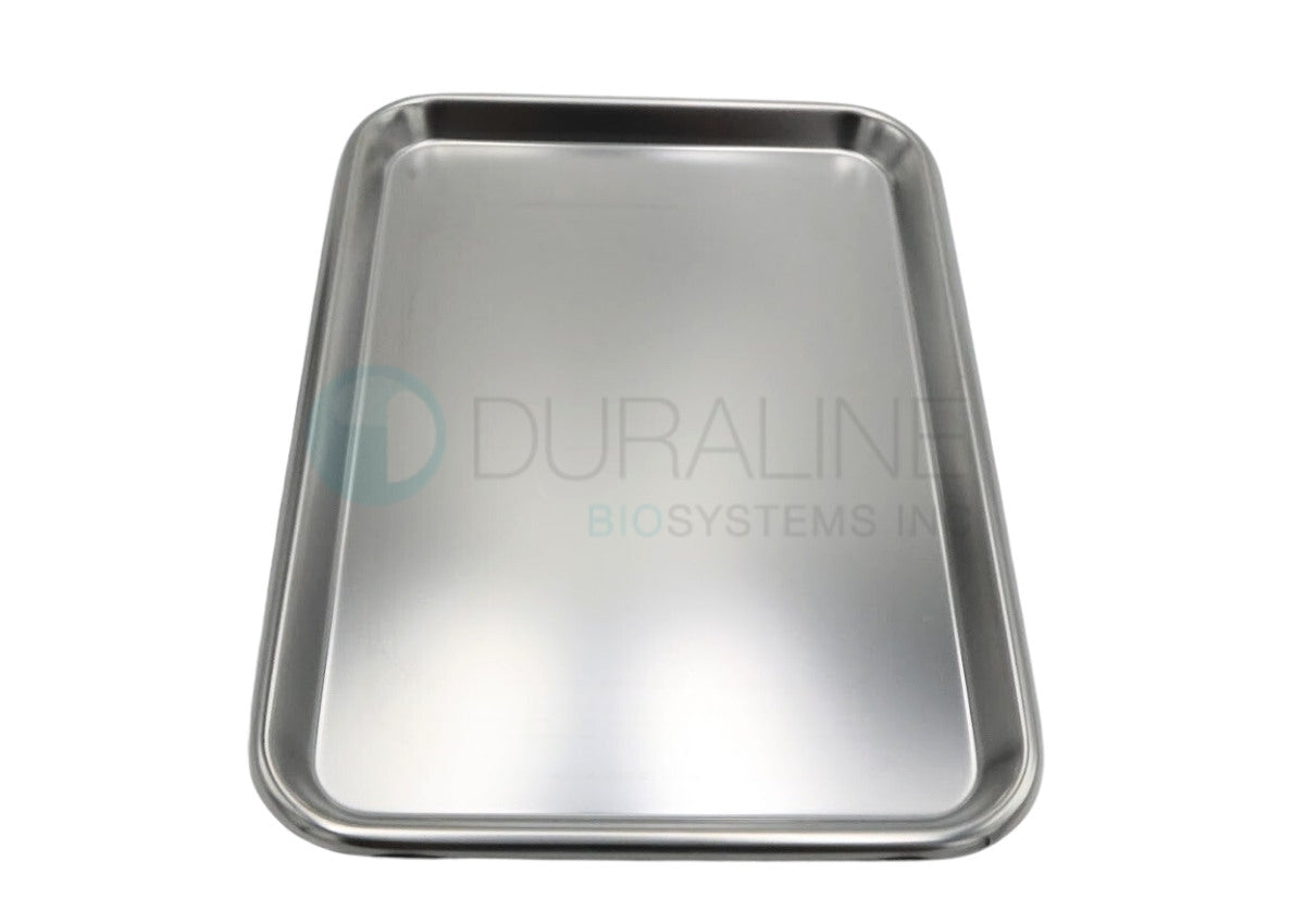 Stainless Steel Instrument Flat Tray, Medium