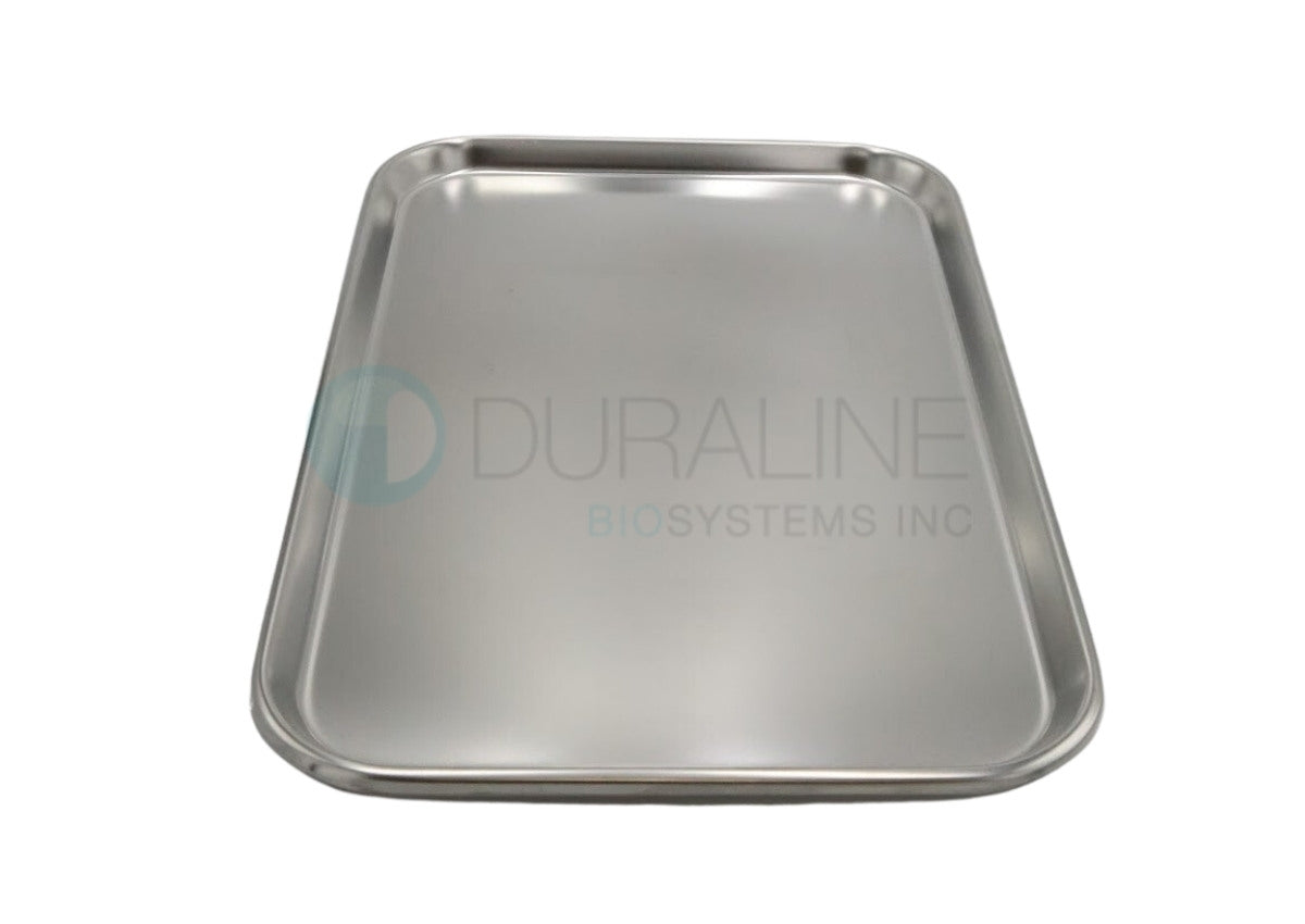 Stainless Steel Instrument Flat Tray, Large