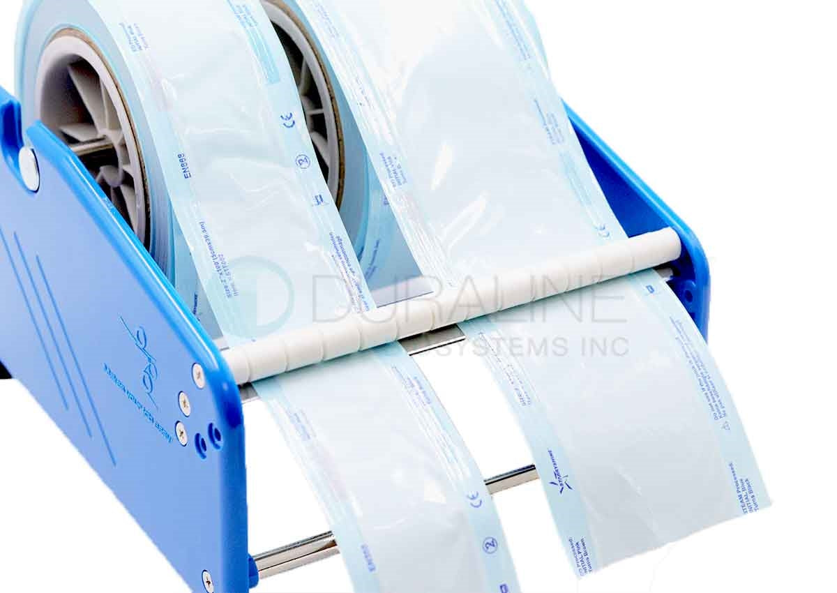 Sterilization Tubing Dispenser holds up to 10.5"