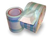 4''x100' - 1' Gusseted Sterilization Tubing, For use in Steam and EO Gas sterilizers, 1 roll/box
