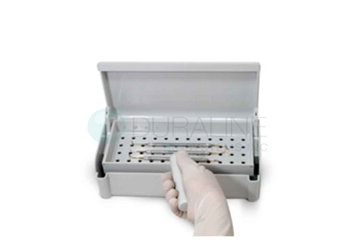 Self-Straining Instrument Soaking Tray