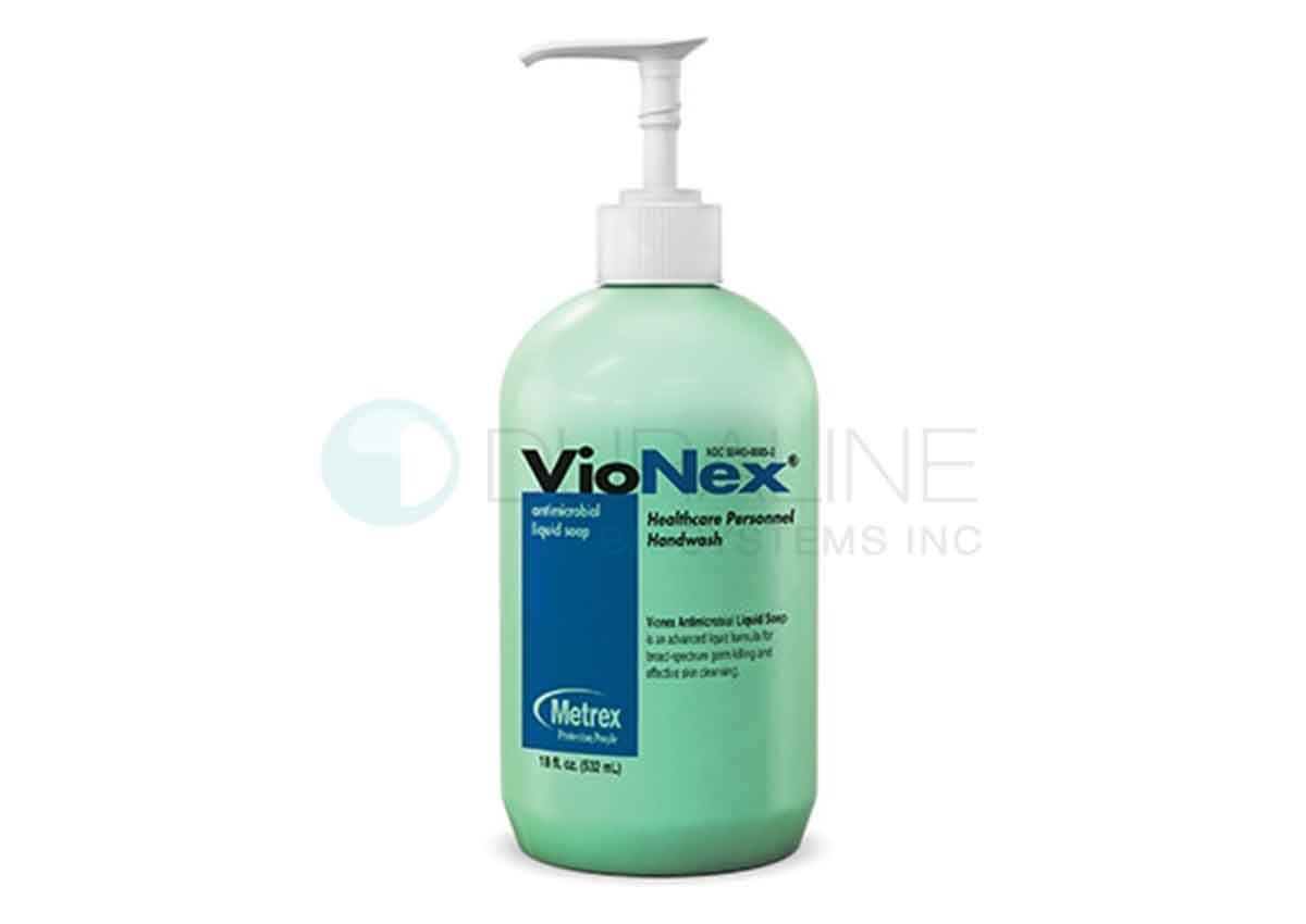 VioNex Liquid Soap, 18 oz Bottle & Pump, 12/cs