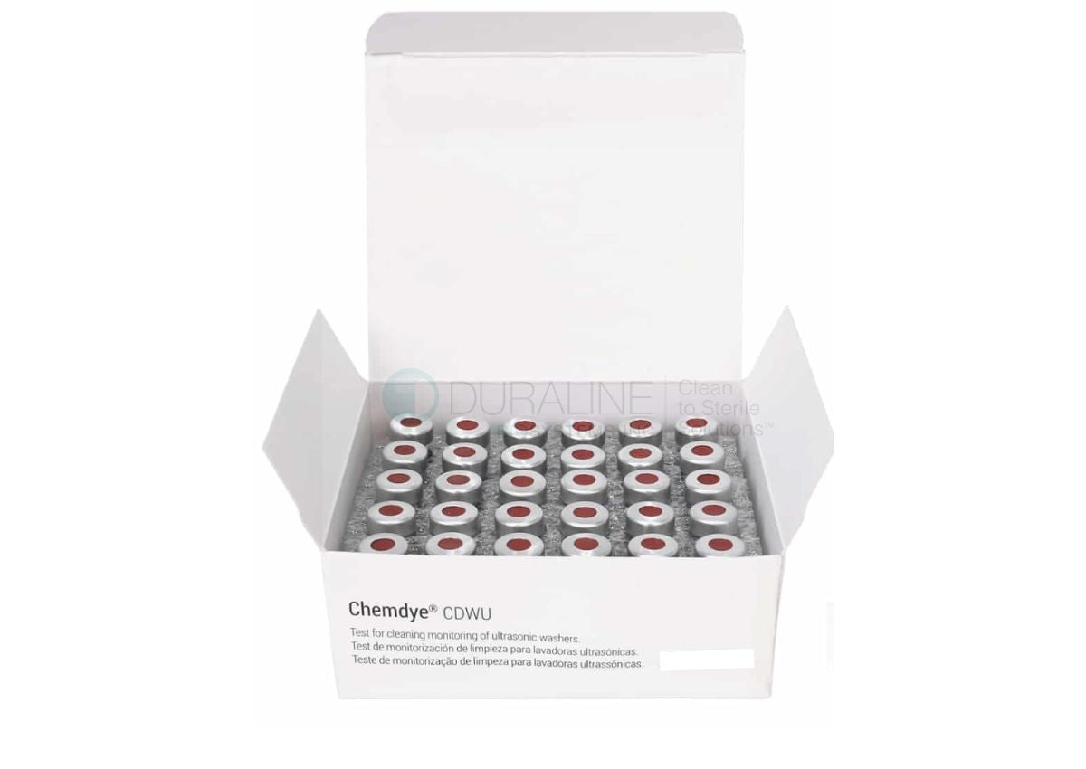 Ultrasonic Cleaning Indicator Vials, 30/box