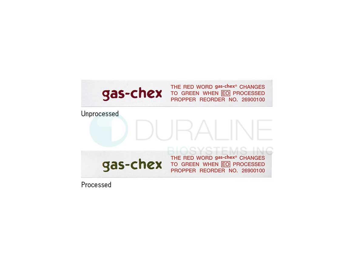 Gas-Chex EO Indicator Strips Type 5, 250 strips per box