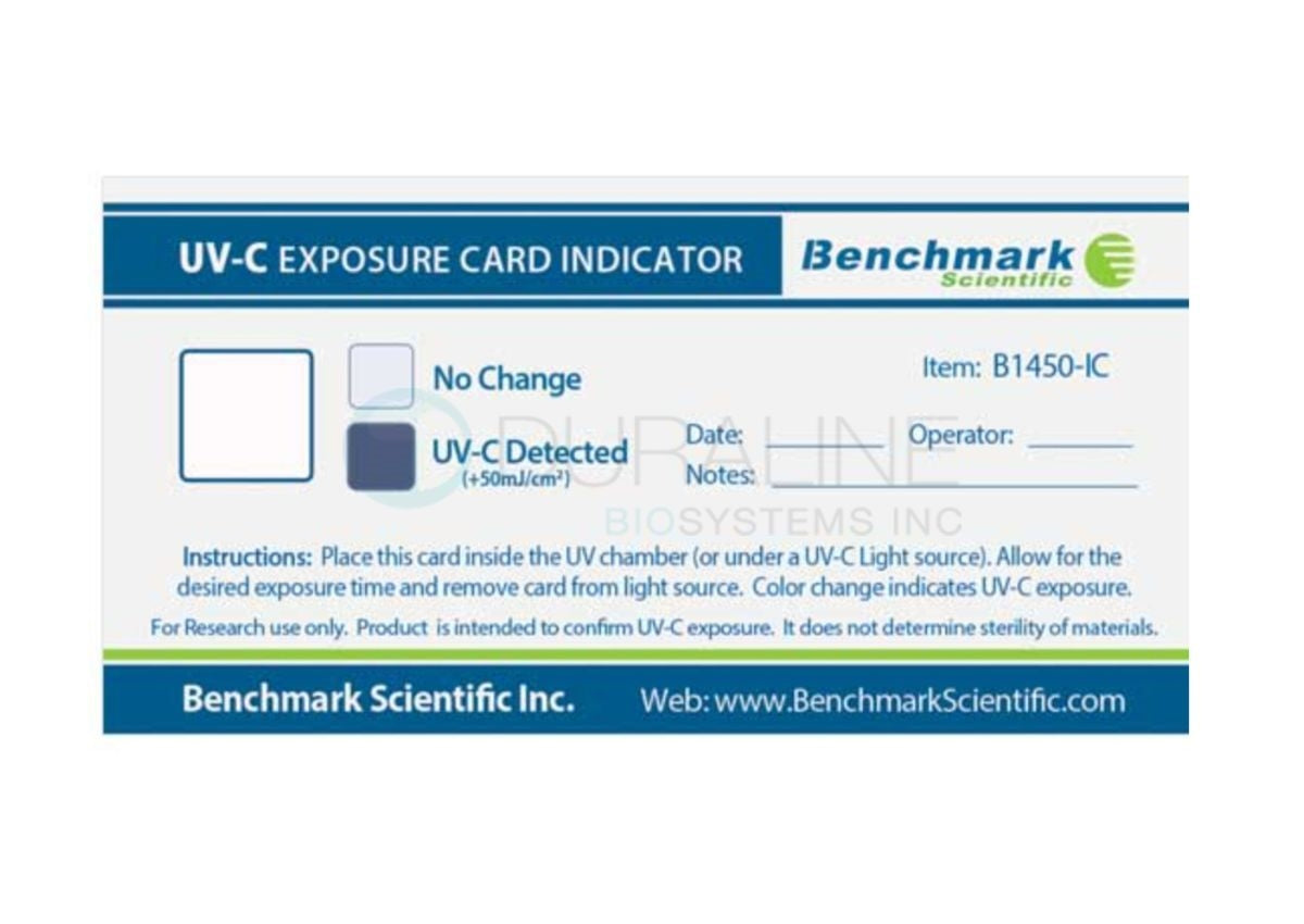 UVC Indicator Cards, pack of 25
