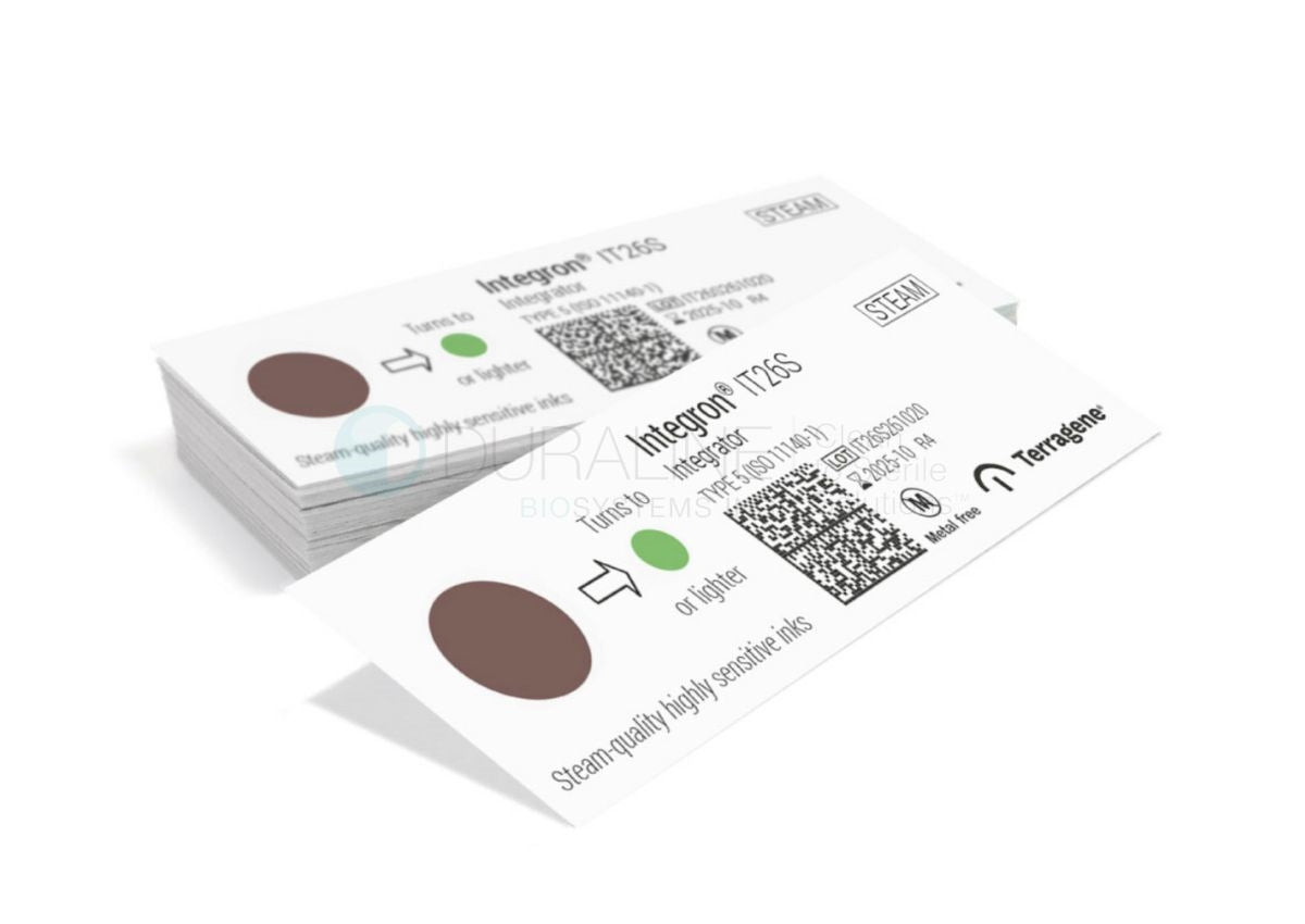 Unique Point Class 5 Chemical Integrator for Steam sterilization, 200 Strips/pack