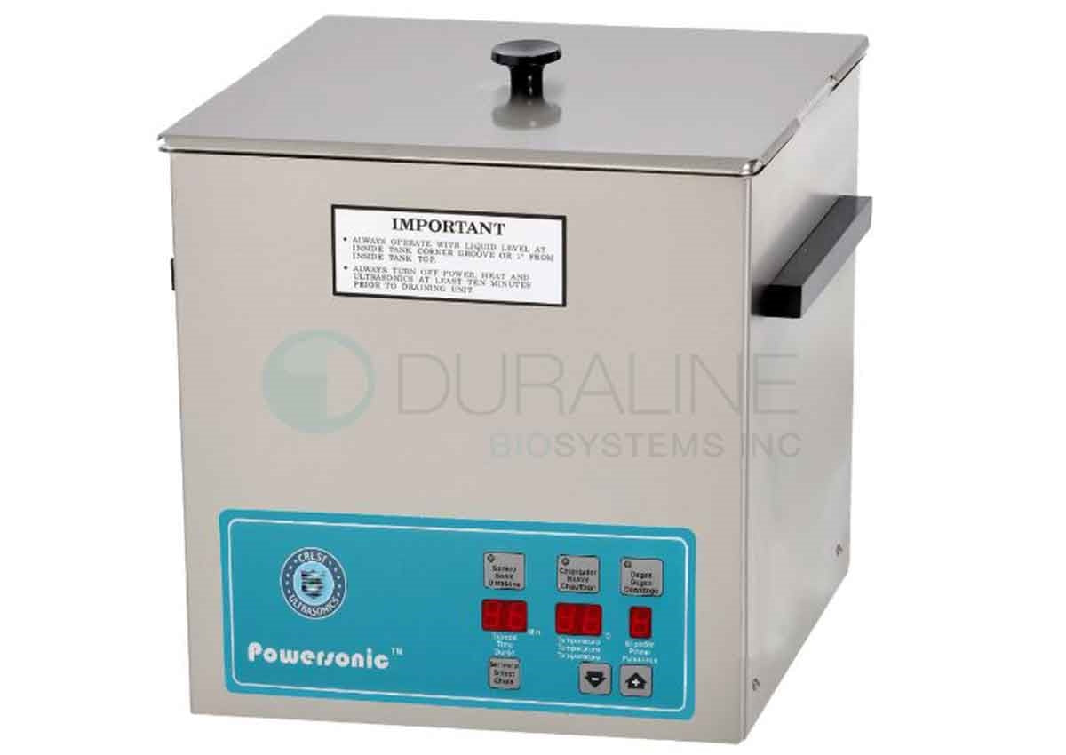 Crest Powersonic P1100D Ultrasonic Cleaner, 3.2 Gallons (12.3 Liters)
