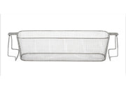 Stainless Steel Mesh Basket, 19" x 5" x 5"