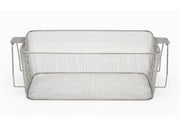 Stainless Steel Mesh Basket, 19" x 10.75" x 7"