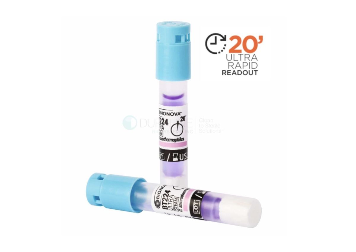 New Tuttnauer 2540M Manual Autoclave Steam Sterilizer & Bionova MiniBio Auto-Reader Starter Kit with Ultra Rapid Biological Indicators, 20 Minute Results