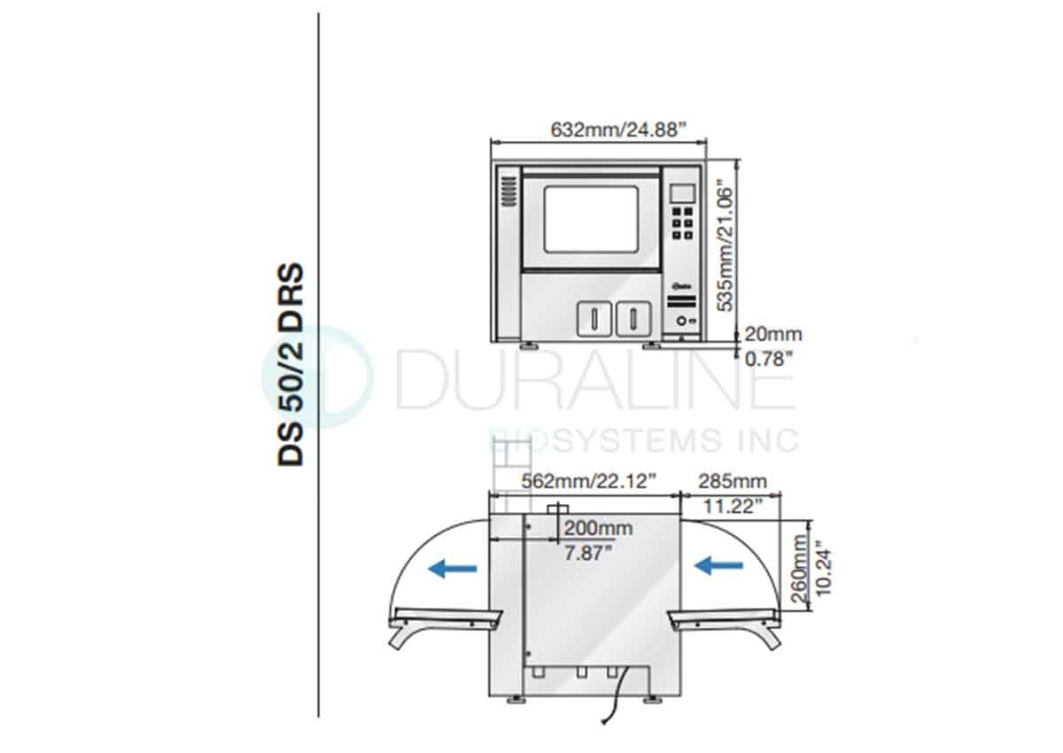 Steelco DS 50/2 DRS Instrument Washer Disinfector