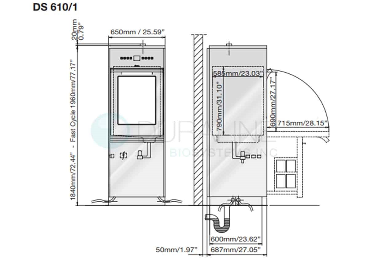 Instrument Washer Disinfector Steelco DS 610
