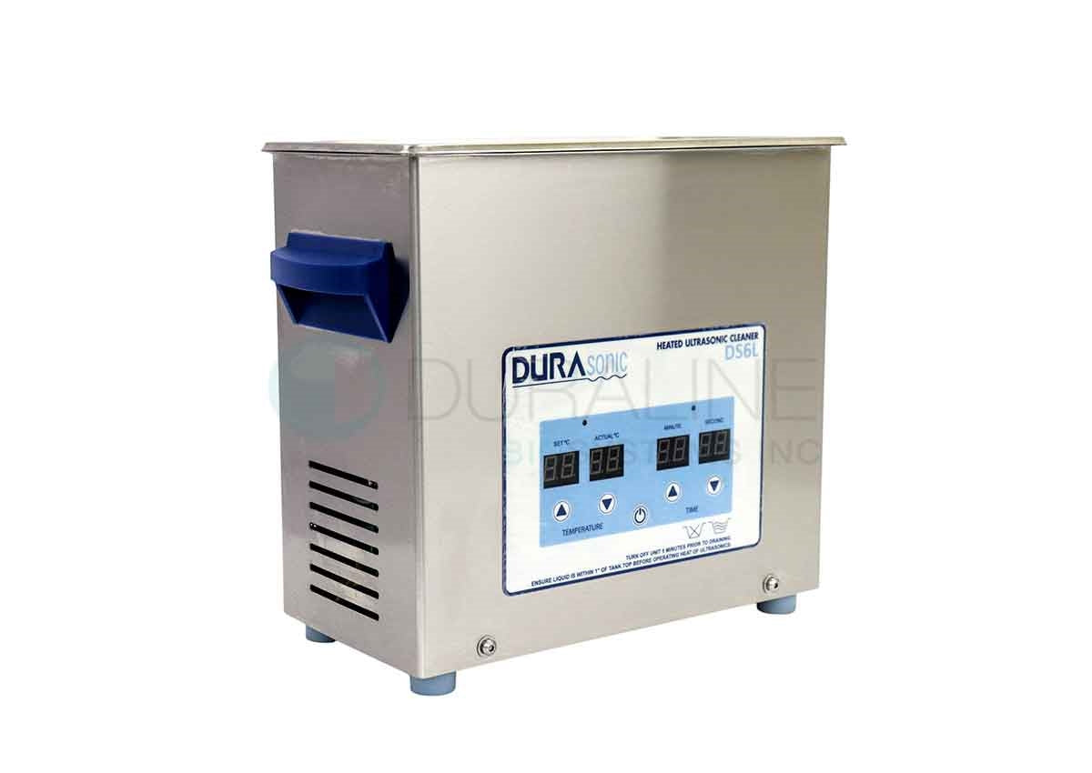 DuraSonic DS6L Ultrasonic Cleaner with side drain, 1.5 Gallons (6 Liters)
